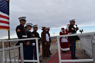 Employees at the Hanford Waste Treatment Plant, also known as the Vit Plant, donated thousands of toys and more than $29,000 to the U.S. Marine Corps Reserve’s Toys for Tots campaign at the construction site.