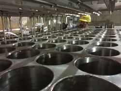 Wet Electrostatic Precipitator for direct feed low activity nuclear waste